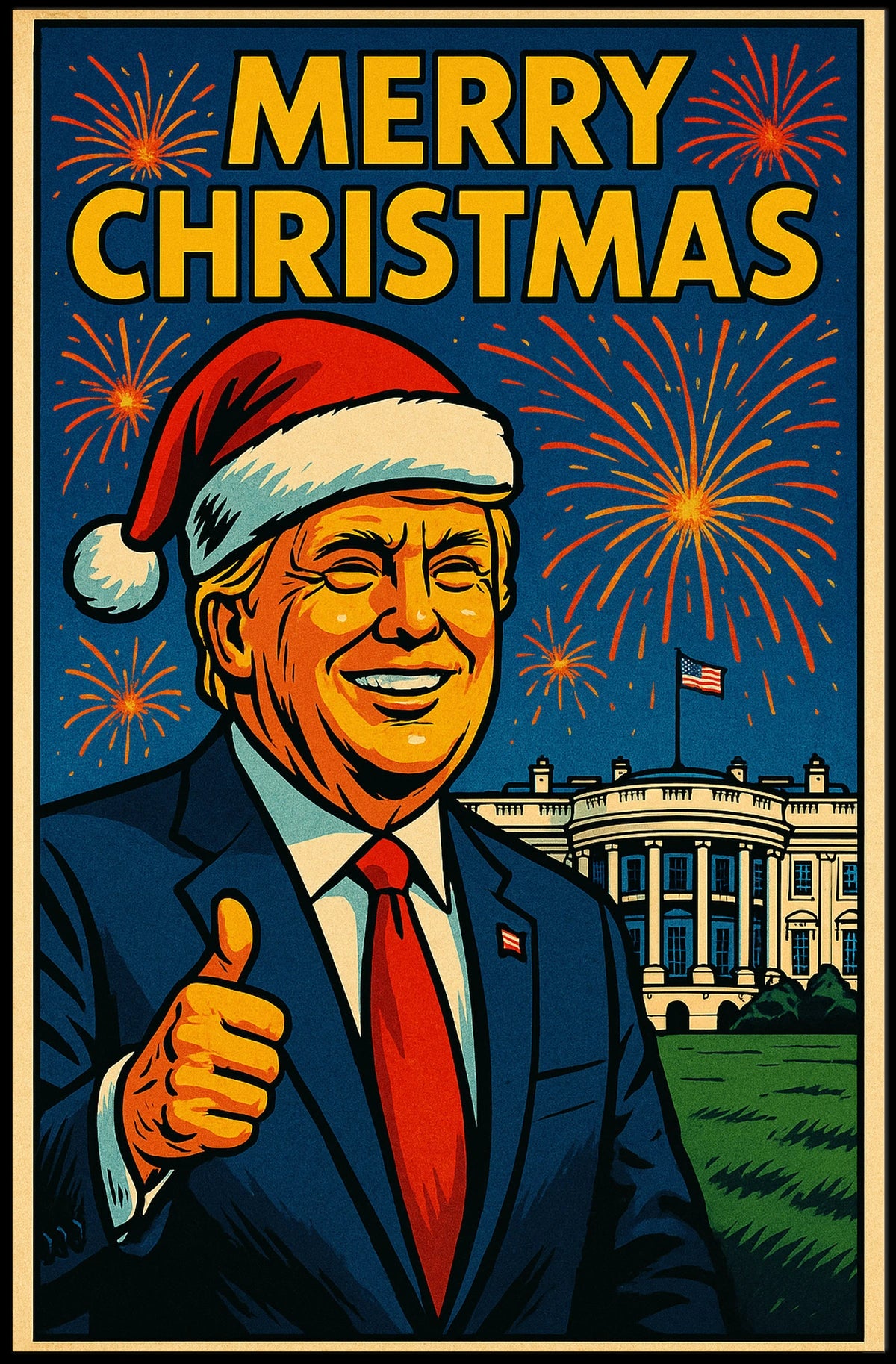 Merry Christmas Celebration Poster