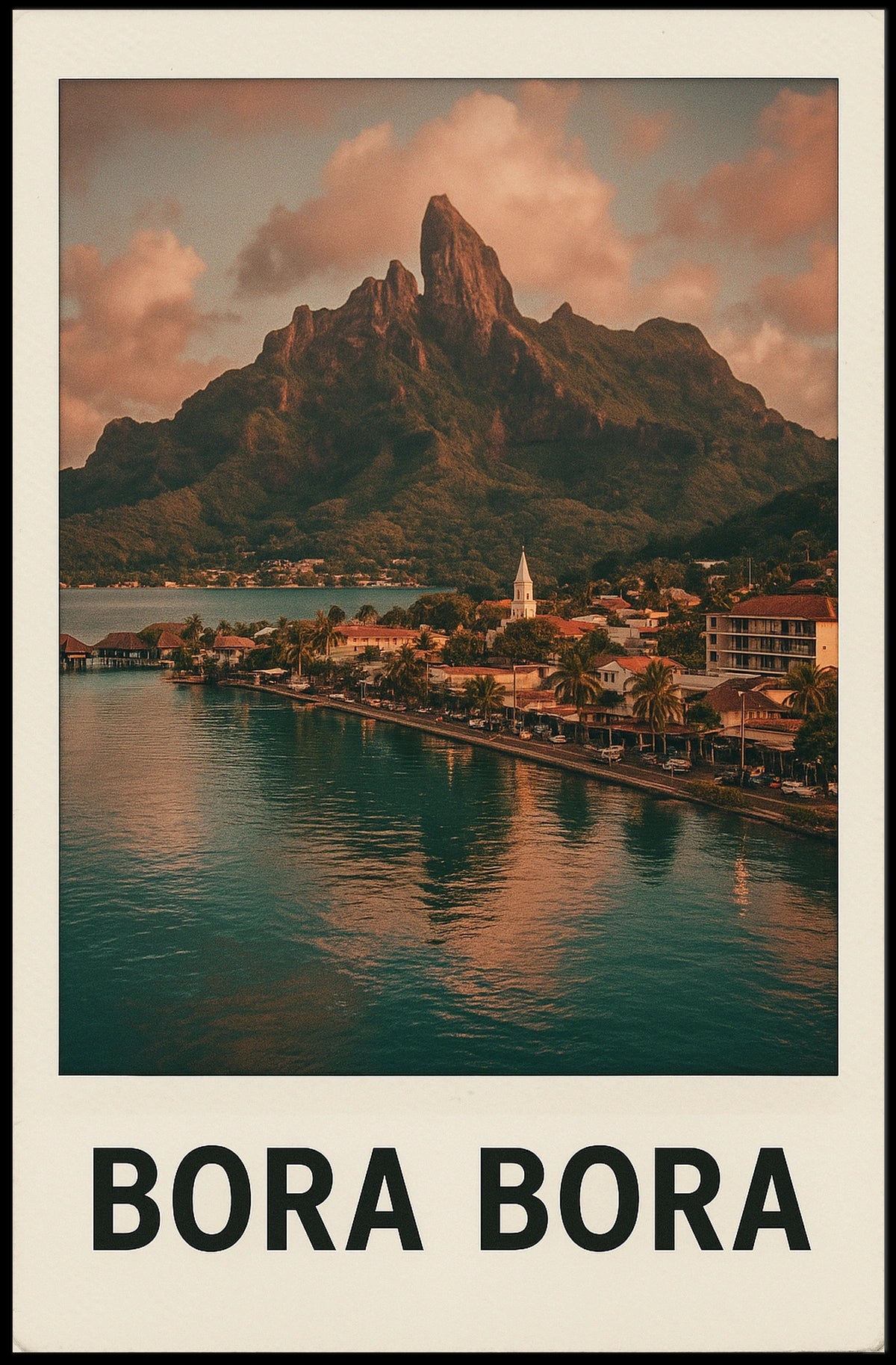 Bora Bora Paradise Poster