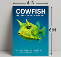 Cowfish Nature’s Quirky Marvel Poster PosterGoat