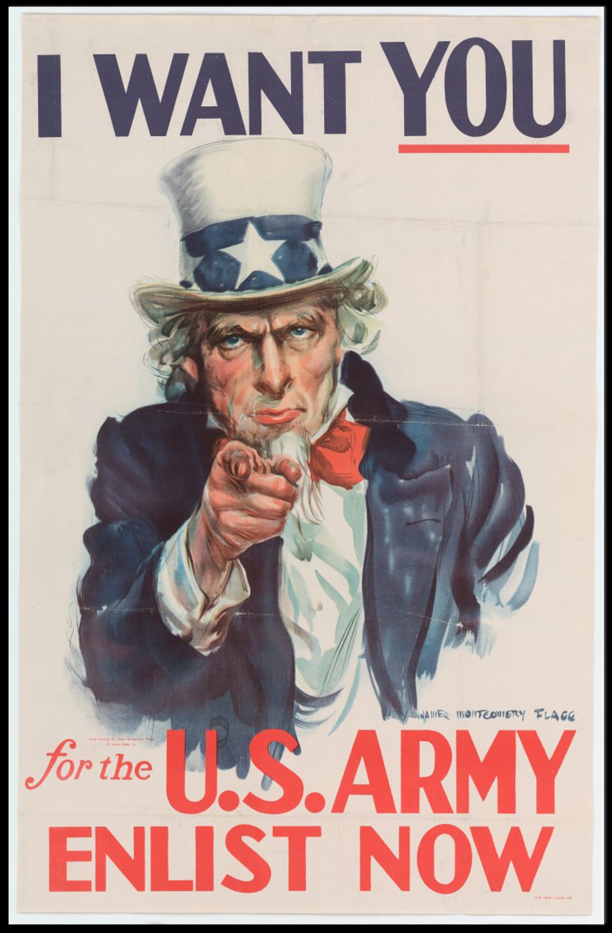 I Want You for the U.S. Army Poster PosterGoat