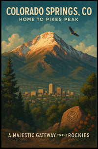 Colorado Springs Gateway to the Rockies Poster