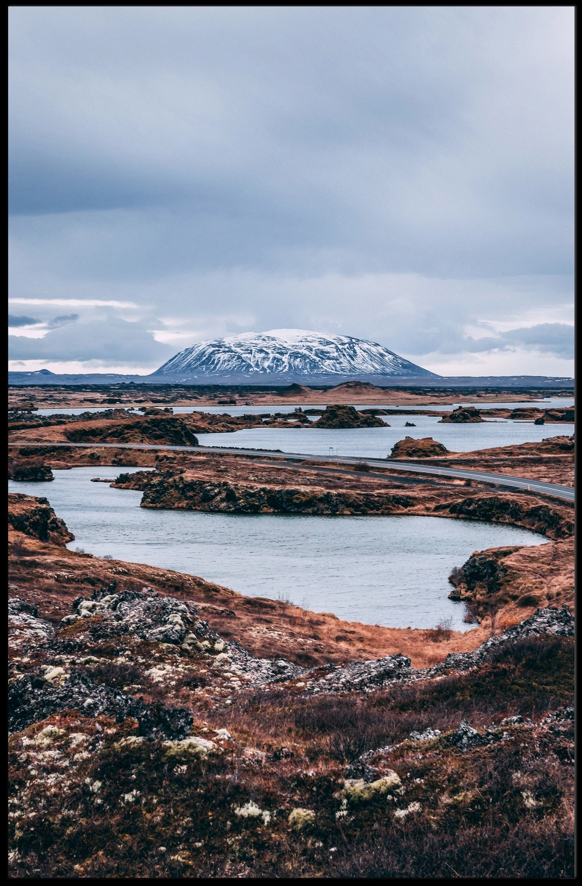 Serene Landscape Of Iceland Poster