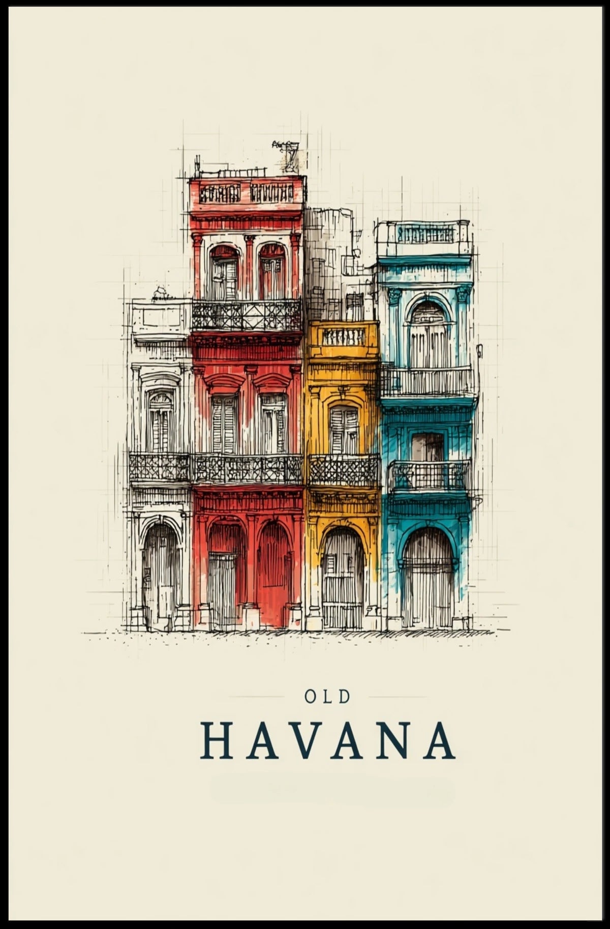 Old Havana Poster