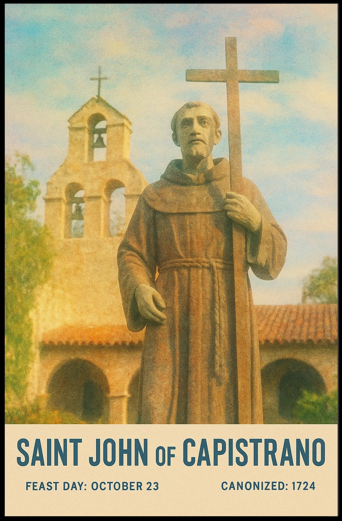 Saint John Of Capistrano Poster