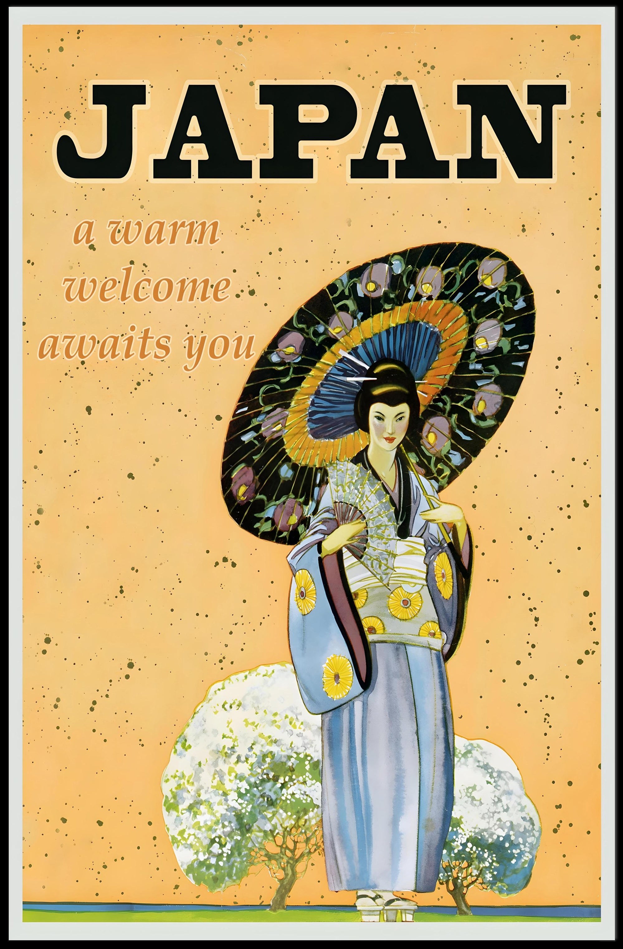 Japan Travel Inspo: Traditional Geisha Vibe Travel Poster
