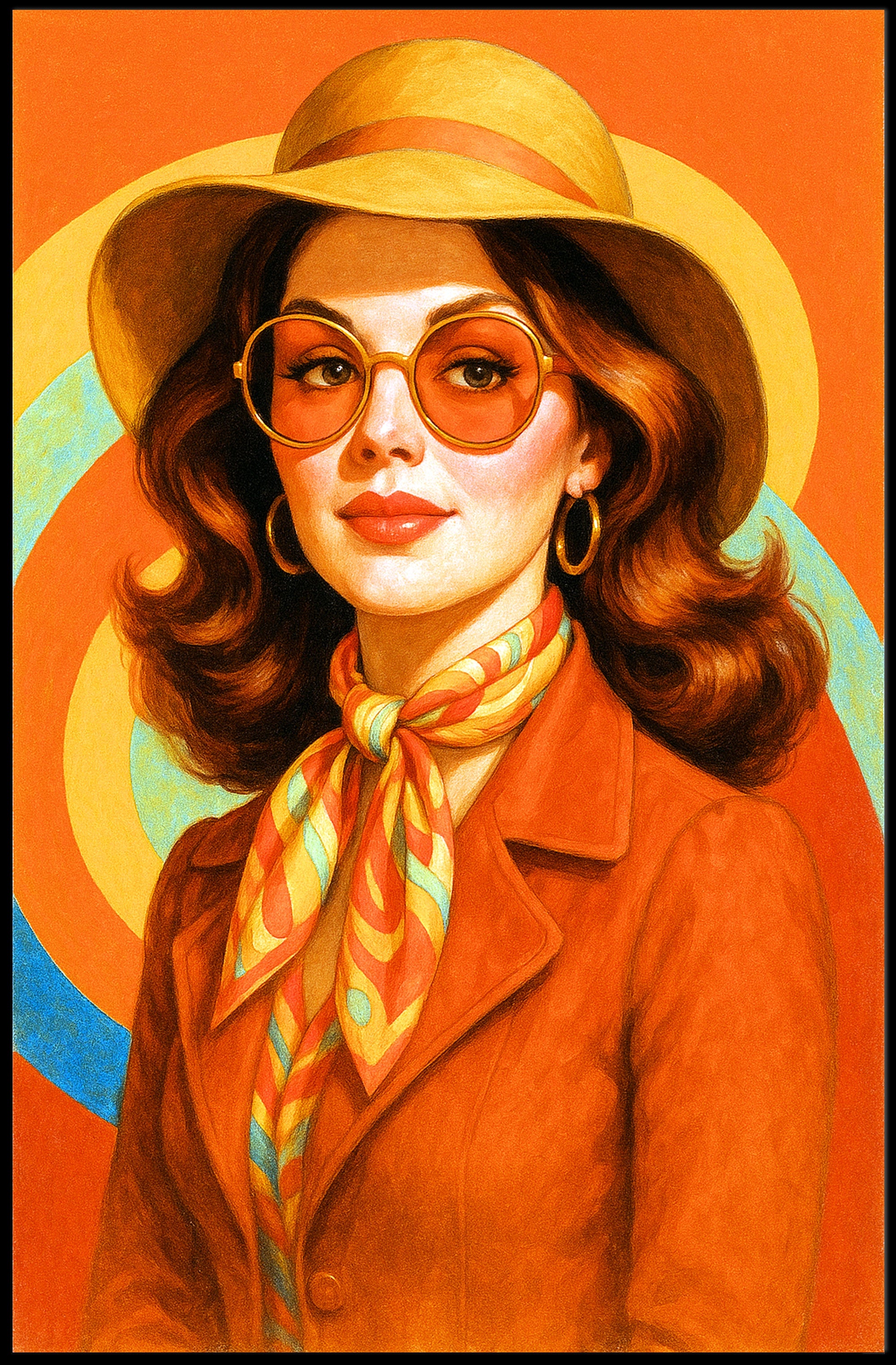 Retro Elegance Poster PosterGoat