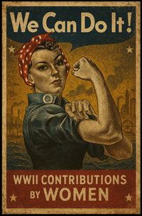 We Can Do It! Iconic WWII Poster