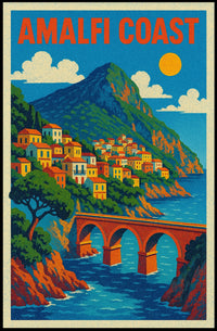Amalfi Coast Poster