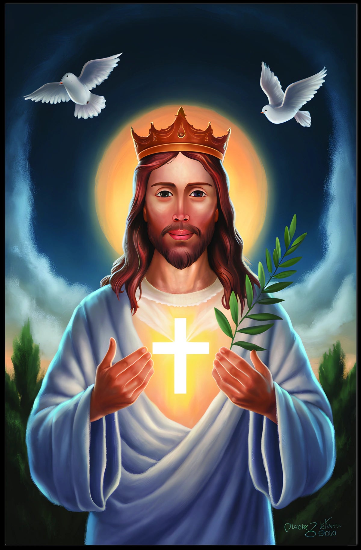 Divine Serenity Poster