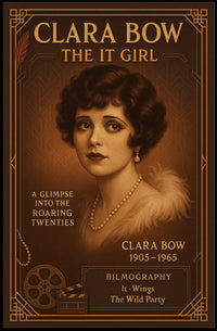 Clara Bow The It Girl Poster