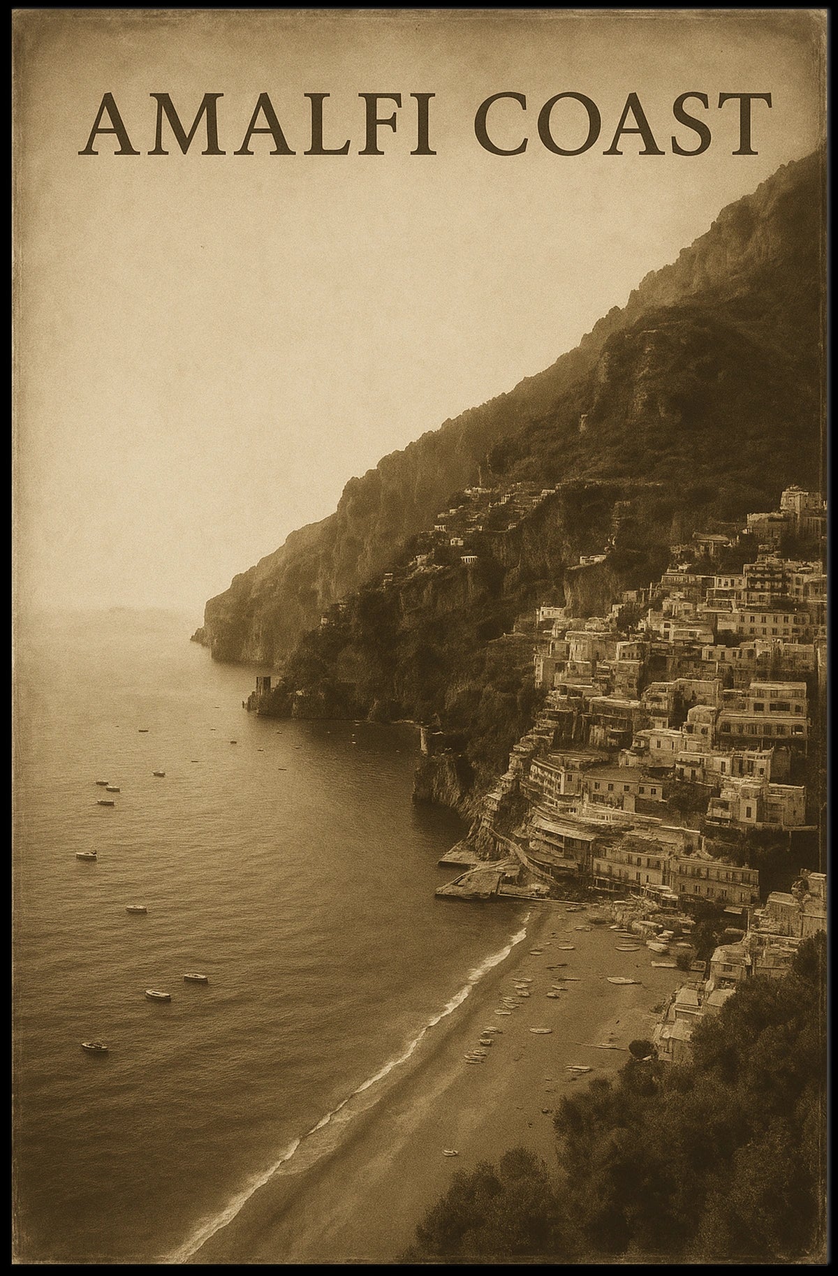 Amalfi Coast Poster