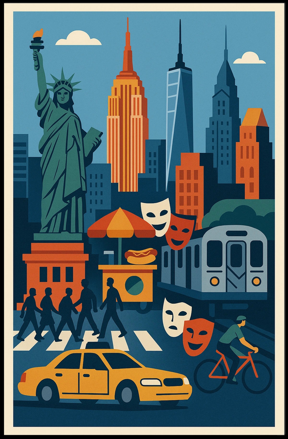 New York Vibes Poster