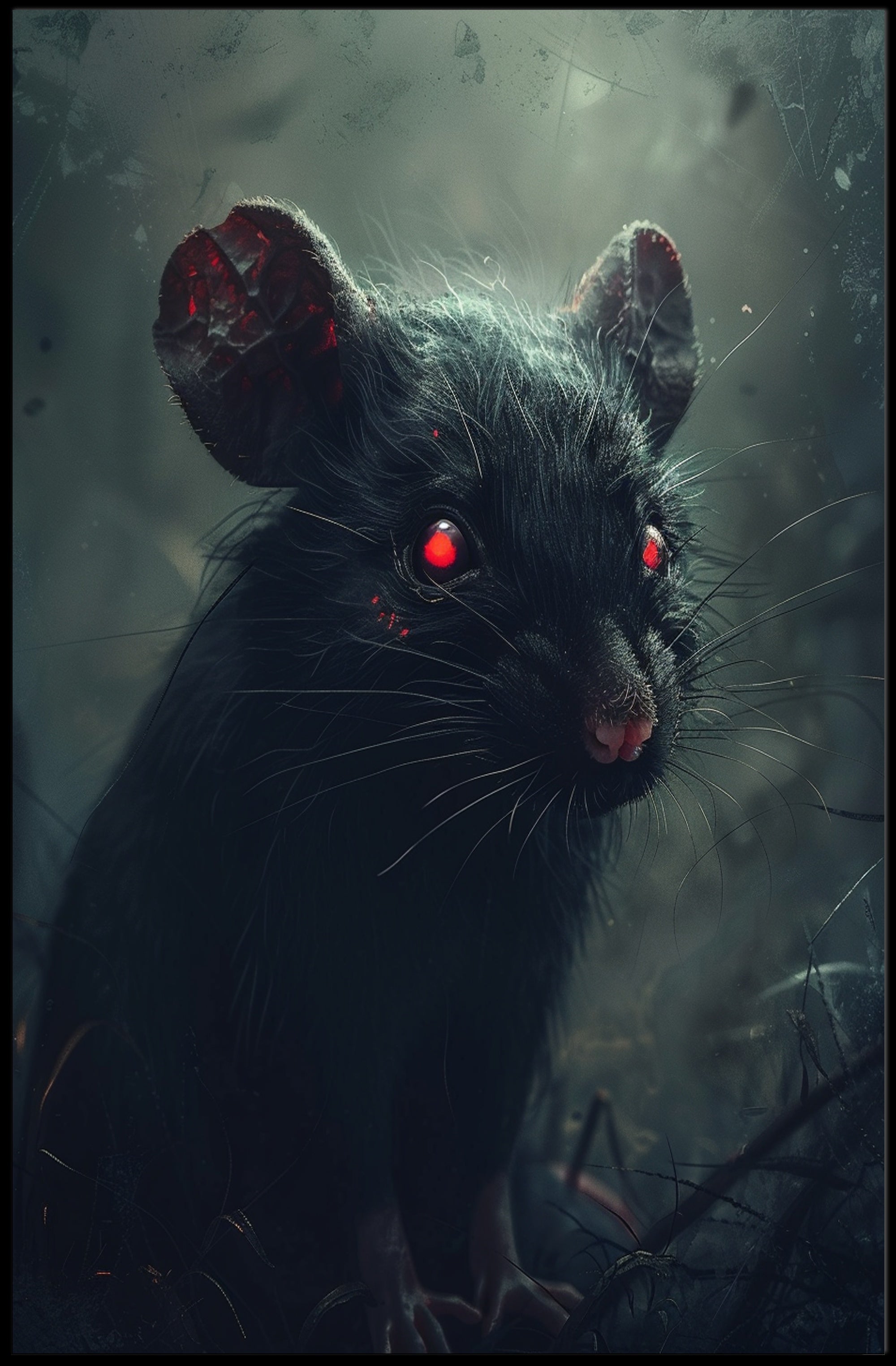 Enigmatic Creature of the Night Poster PosterGoat