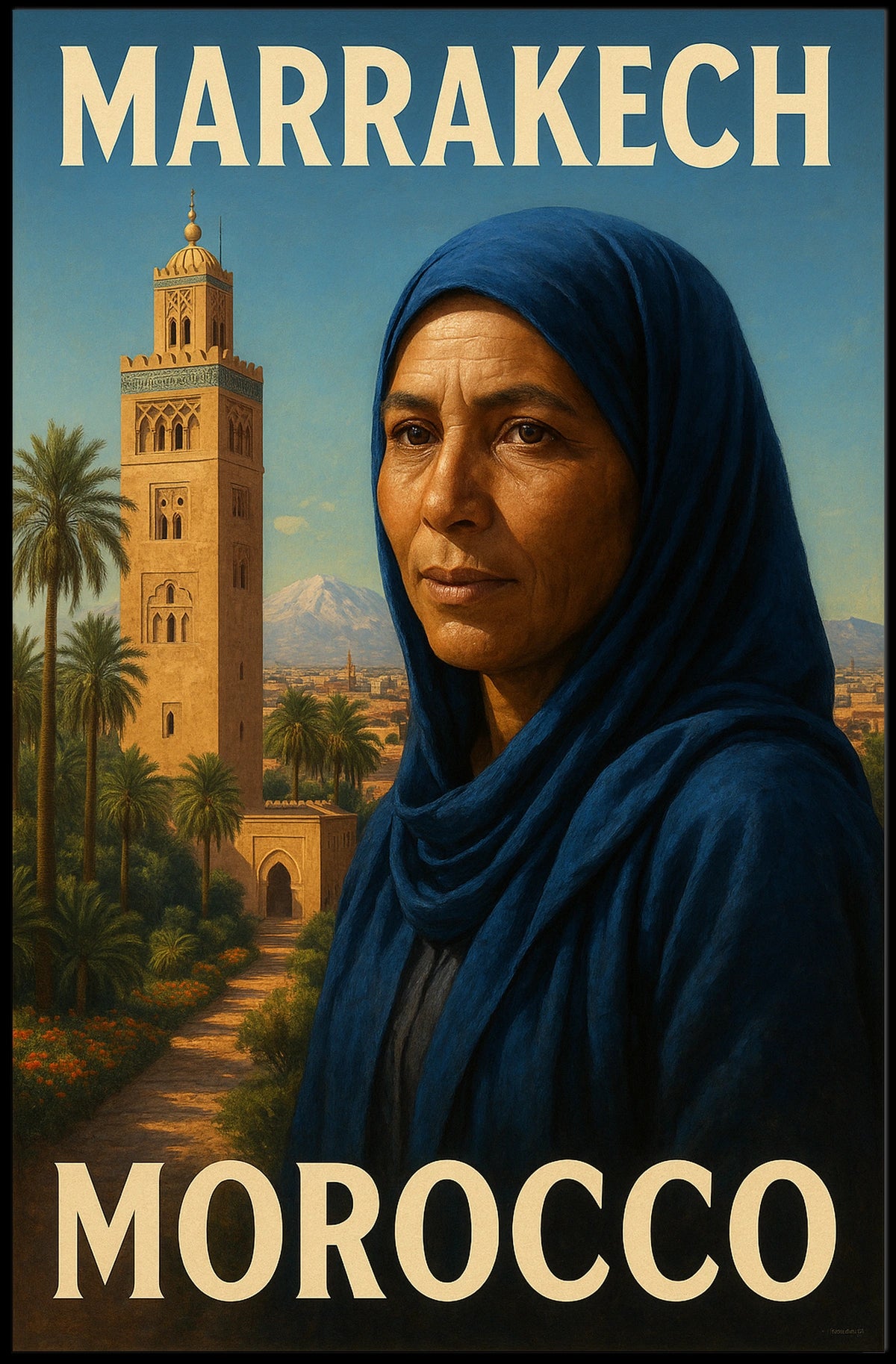 Marrakech A Glimpse of Morocco Poster