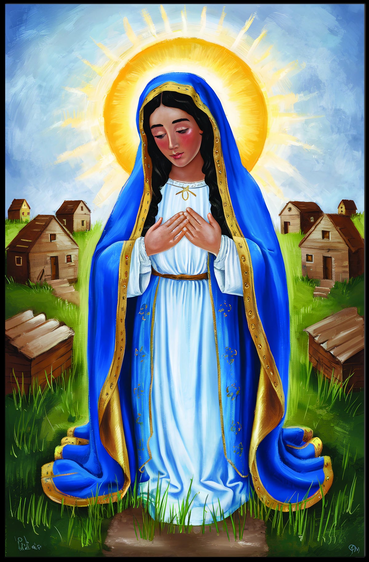 The Radiant Virgin Mary Poster