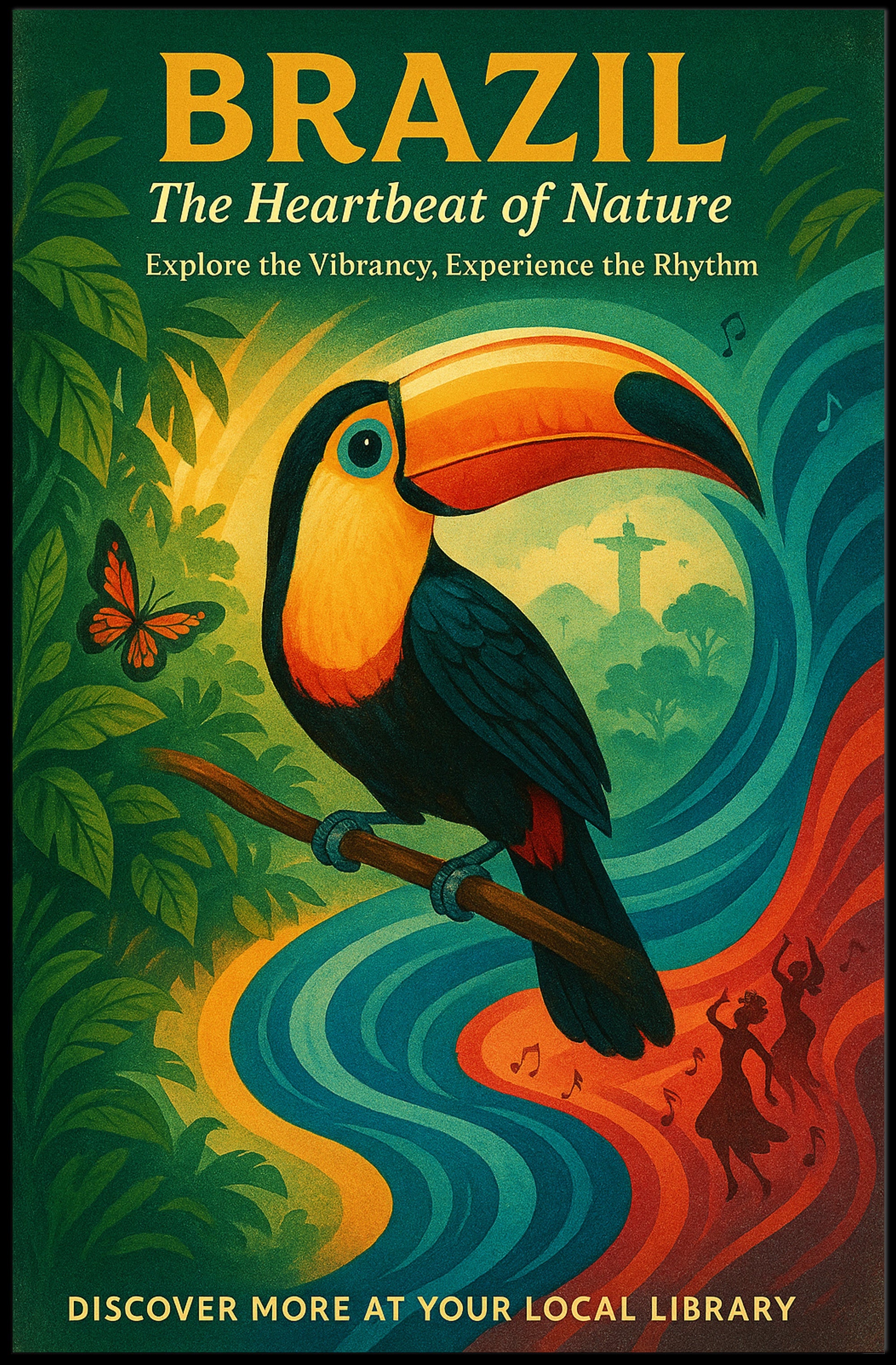 The Heartbeat of Nature Poster