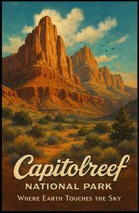 Capitol Reef National Park Poster