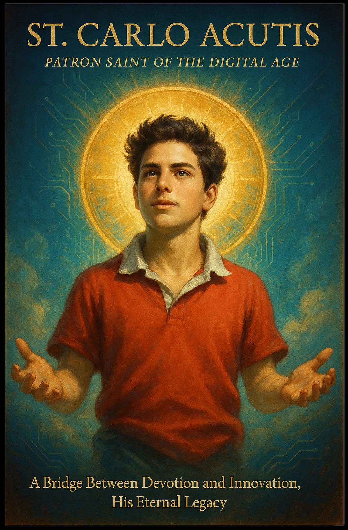 St. Carlo Acutis Patron Saint Of The Poster