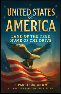 United States of America Symbolic Poster