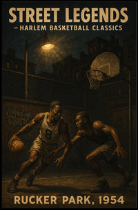 Street Legends Harlem Basketball Classics Poster