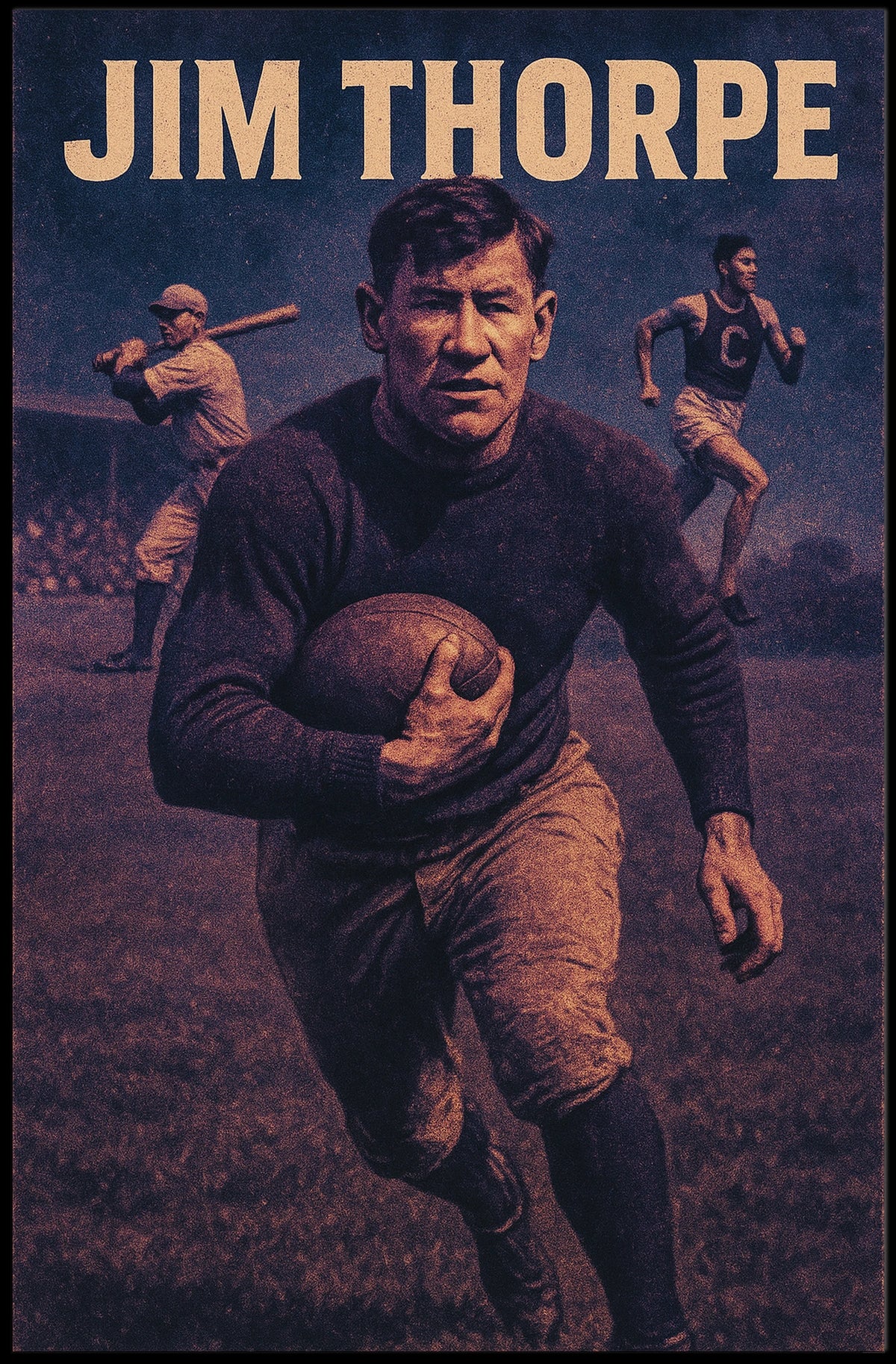 Jim Thorpe A Sports Legend Poster