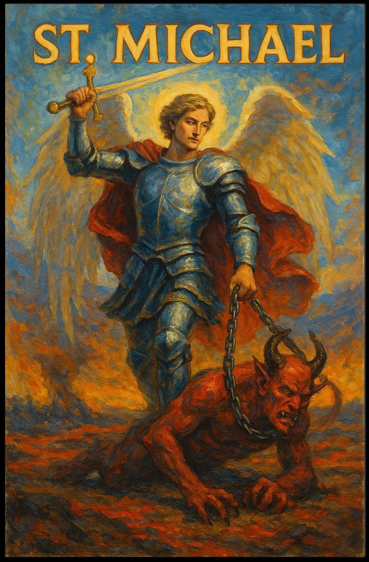 St. Michael The Archangel Poster