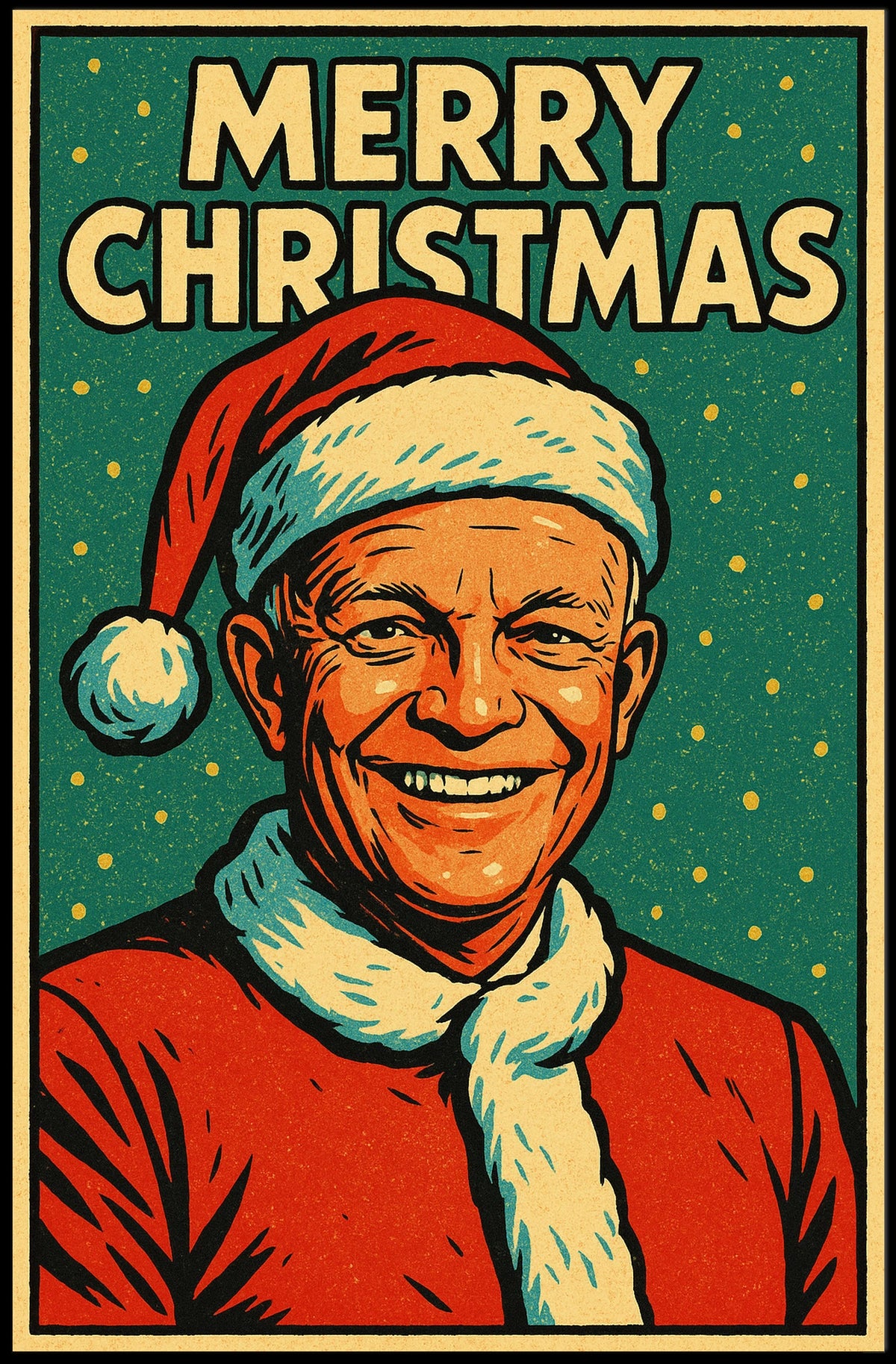 Merry Christmas Celebration Poster