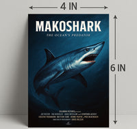 Makoshark The Oceans Predator Poster PosterGoat
