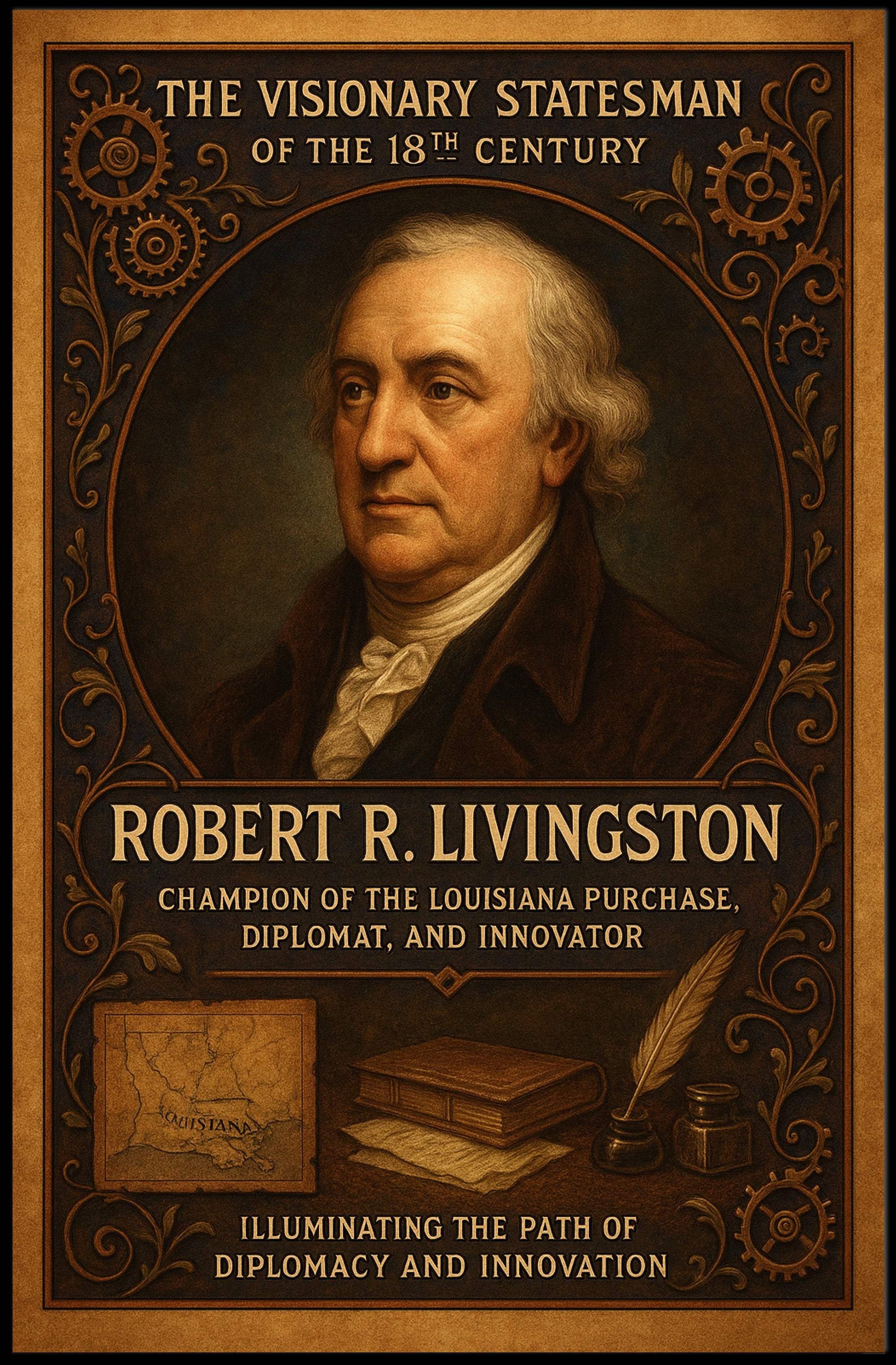 Robert R. Livingston Visionary Statesman Poster PosterGoat