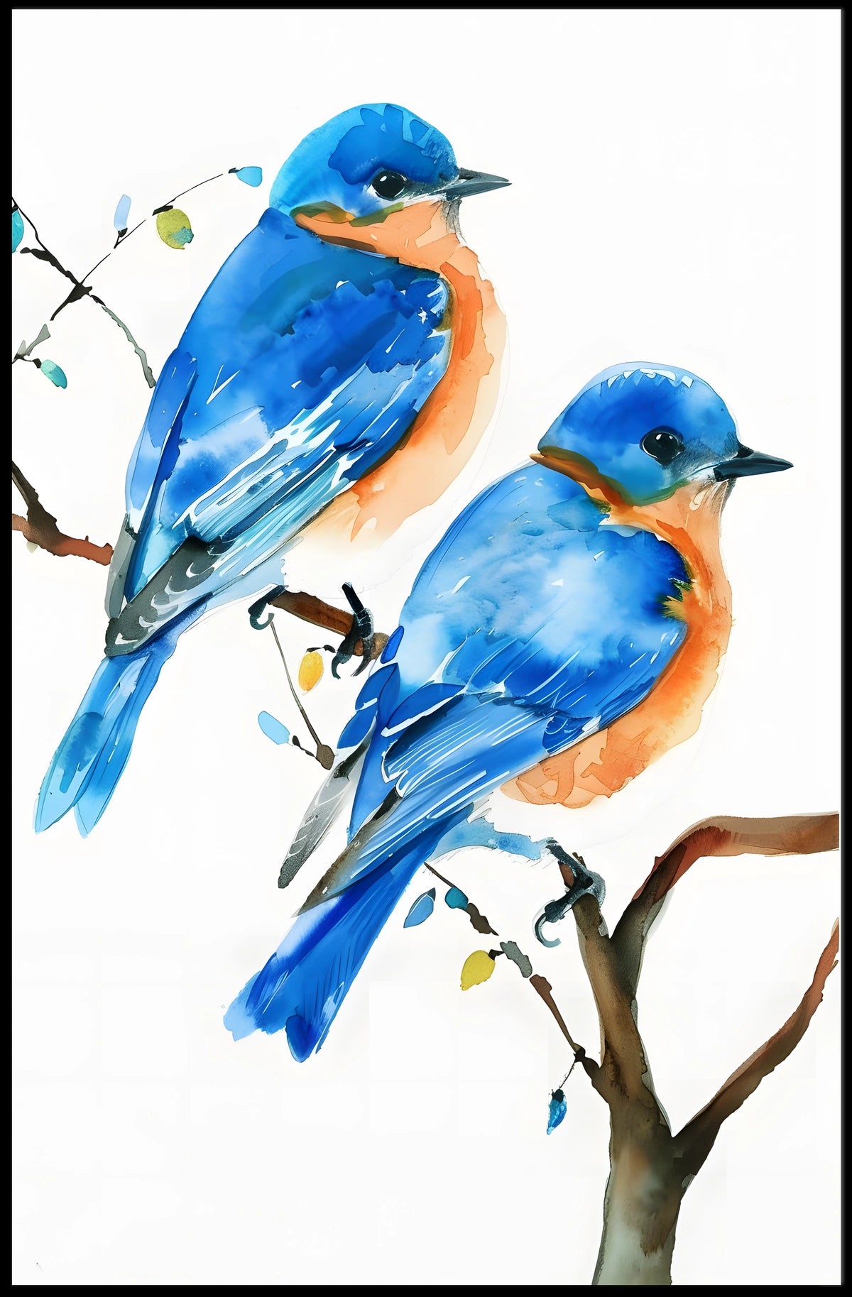 Bluebird Serenity Poster