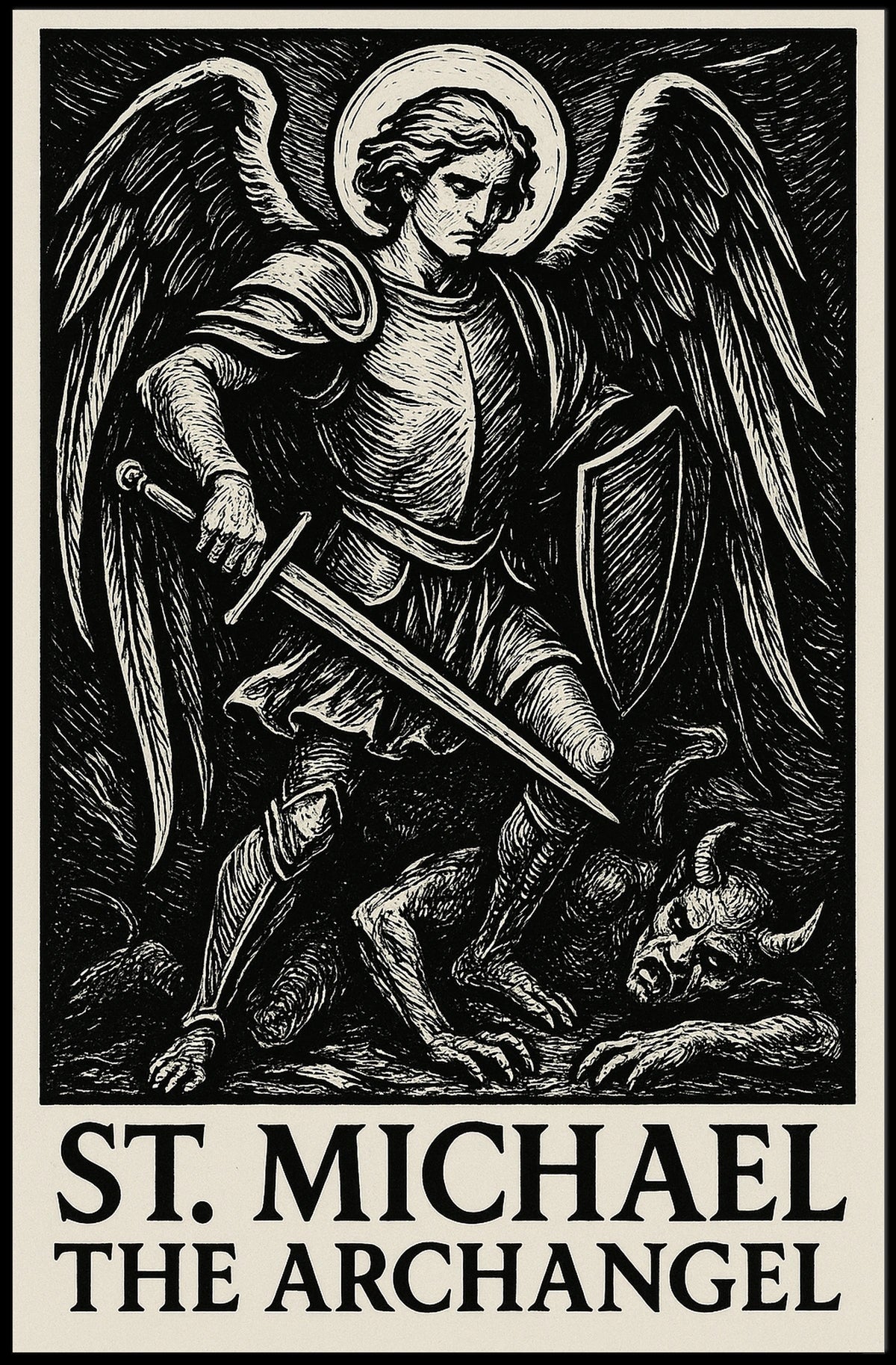 St. Michael The Archangel Poster