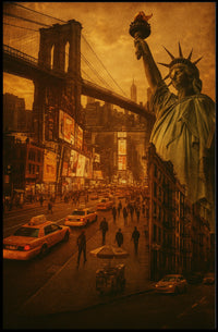 New York City Dreamscape Poster