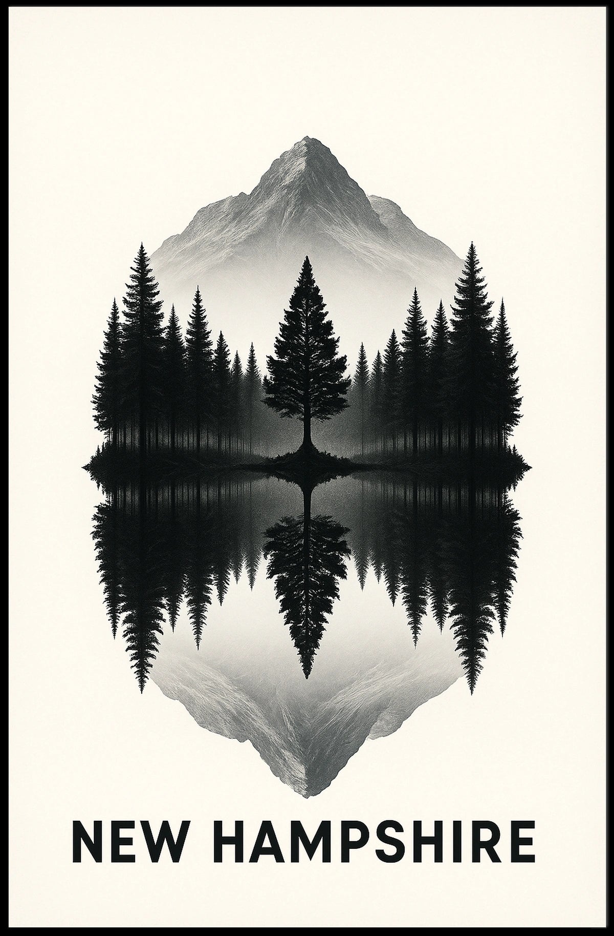 New Hampshire Wilderness Poster