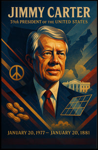 Jimmy Carter 39th President Poster