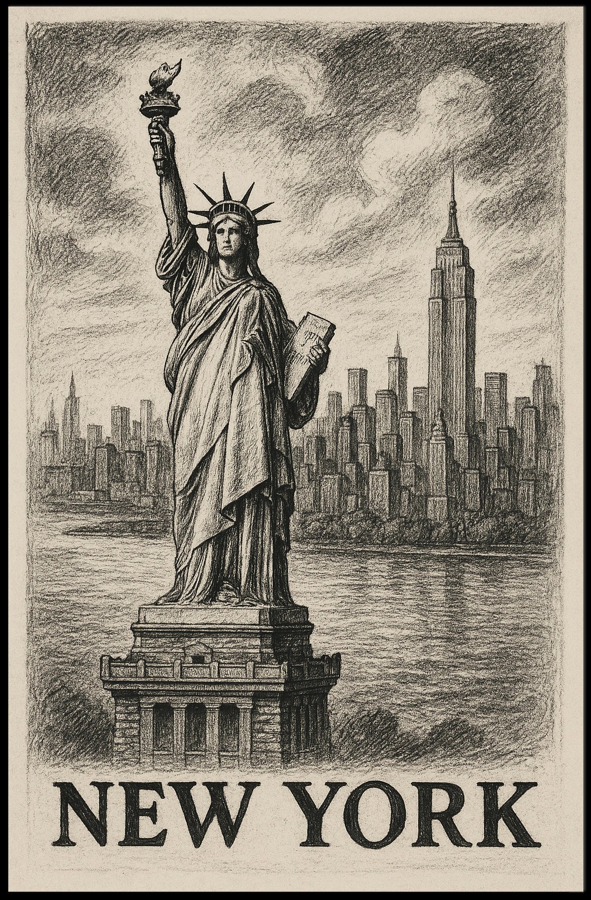 Iconic New York Poster