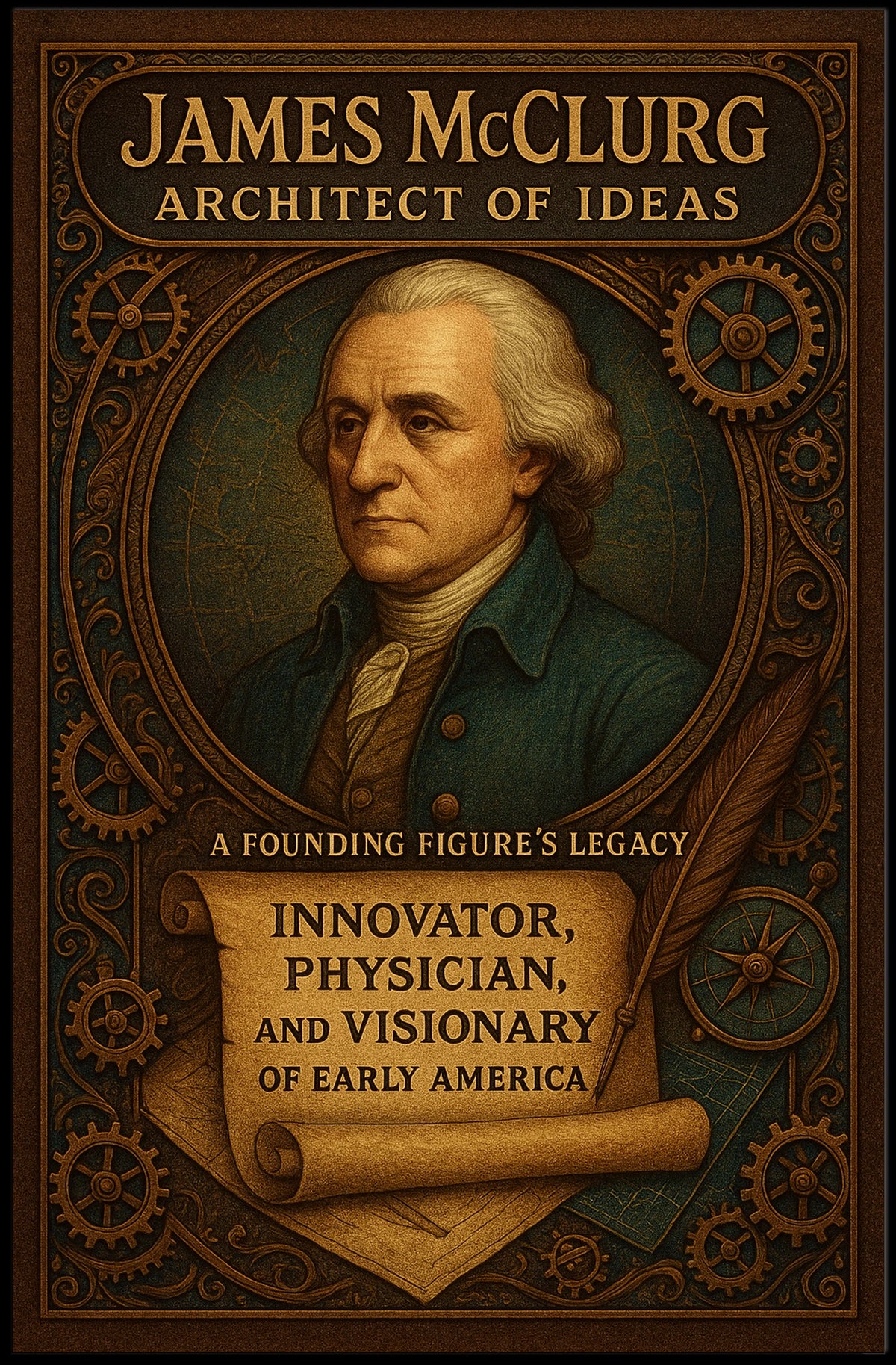 James McClurg Architect of Ideas Poster