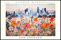 Flower Market Los Angeles Poster: Urban or Cityscape Poster