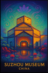 Suzhou Museum China Poster