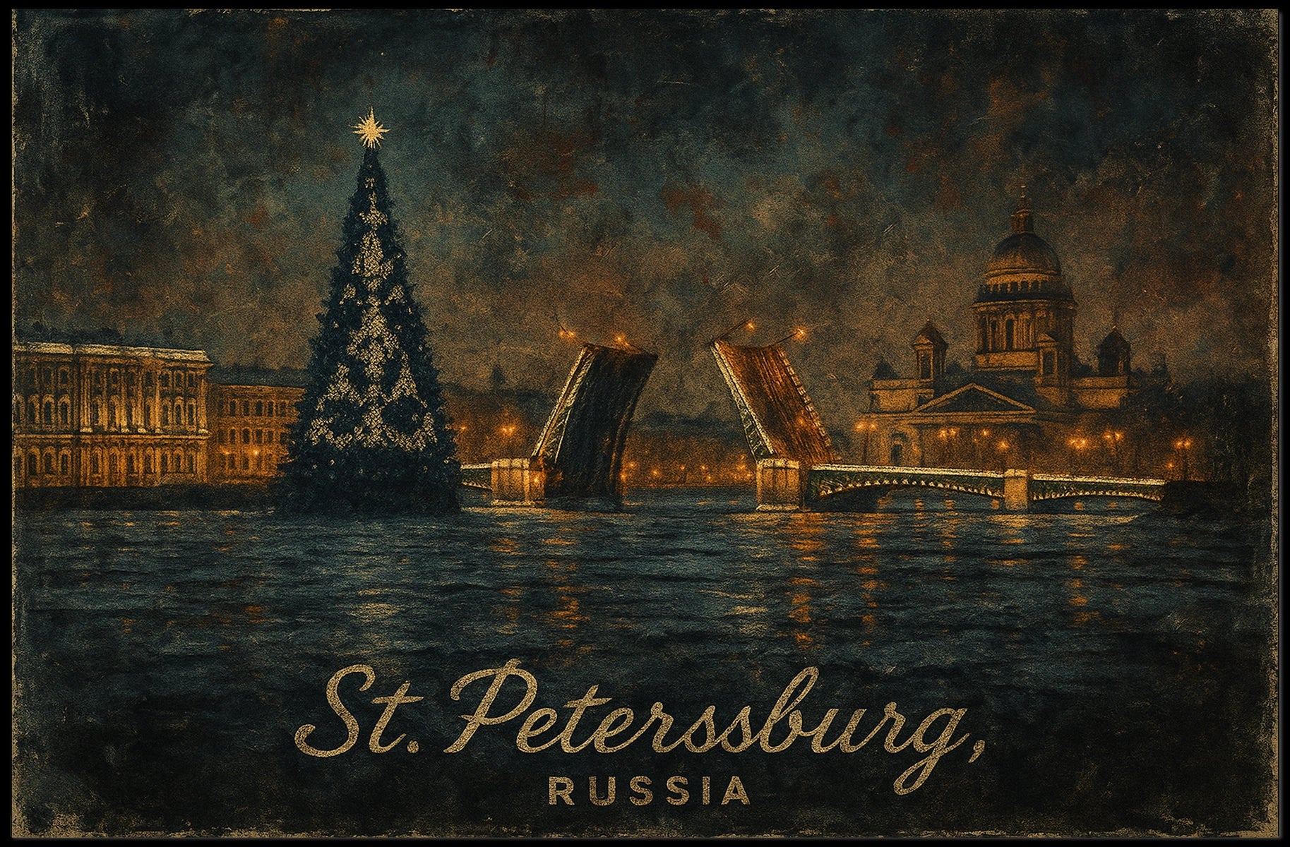 St. Petersburg, Russia Poster