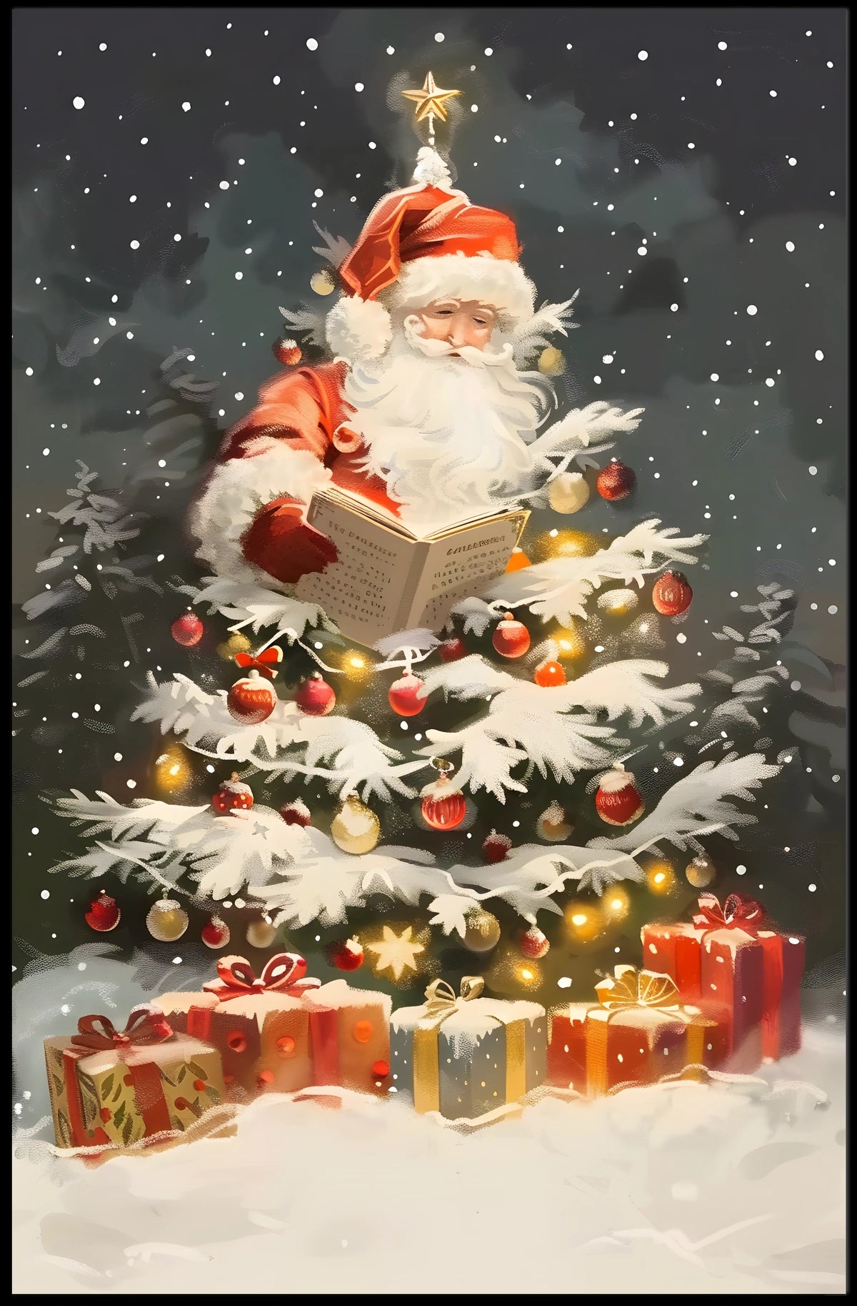 Santas Christmas Magic Poster