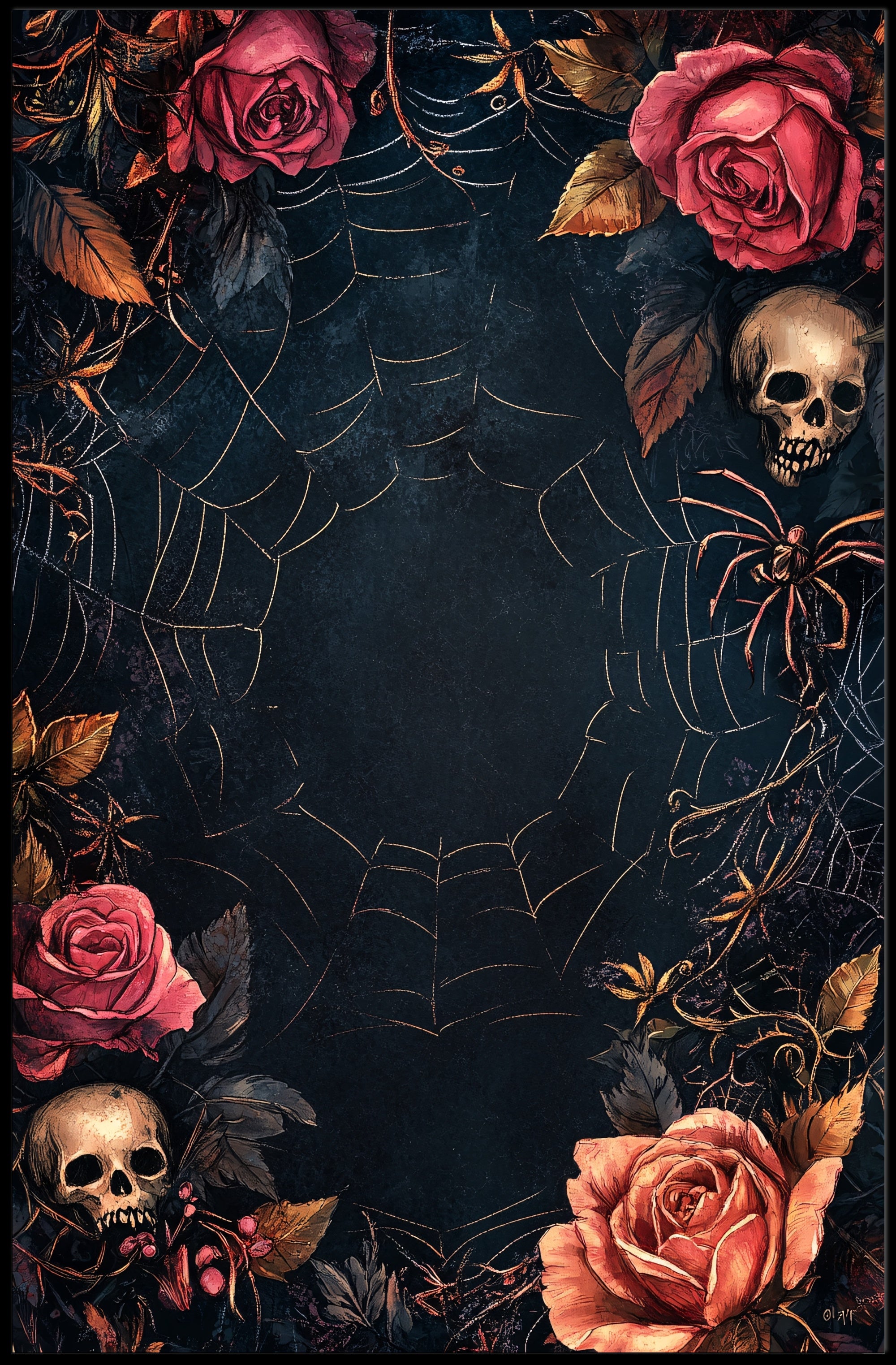 Gothic Elegance Poster