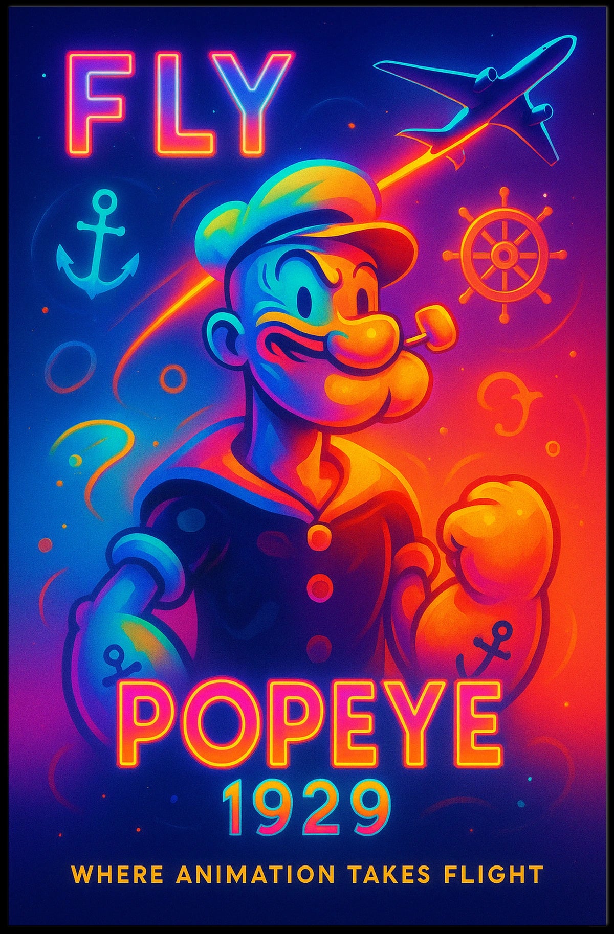 Popeye 1929 Art Poster POP-115
