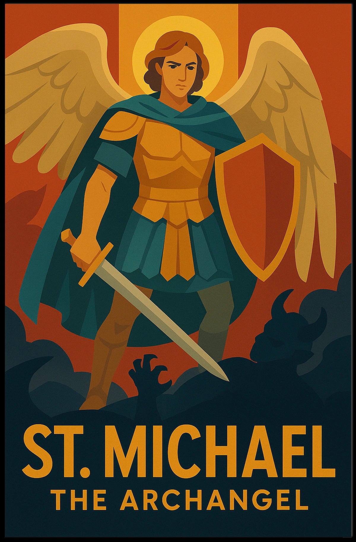 St. Michael The Archangel Poster