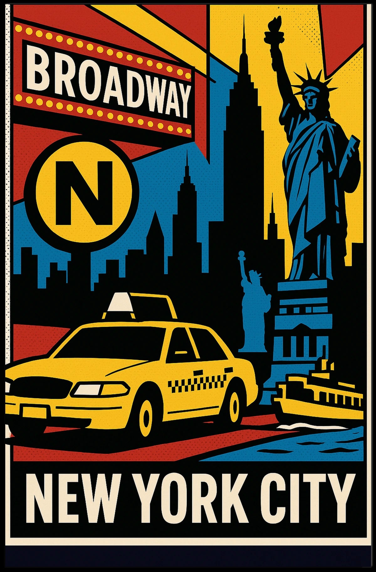 New York City Vibes Poster