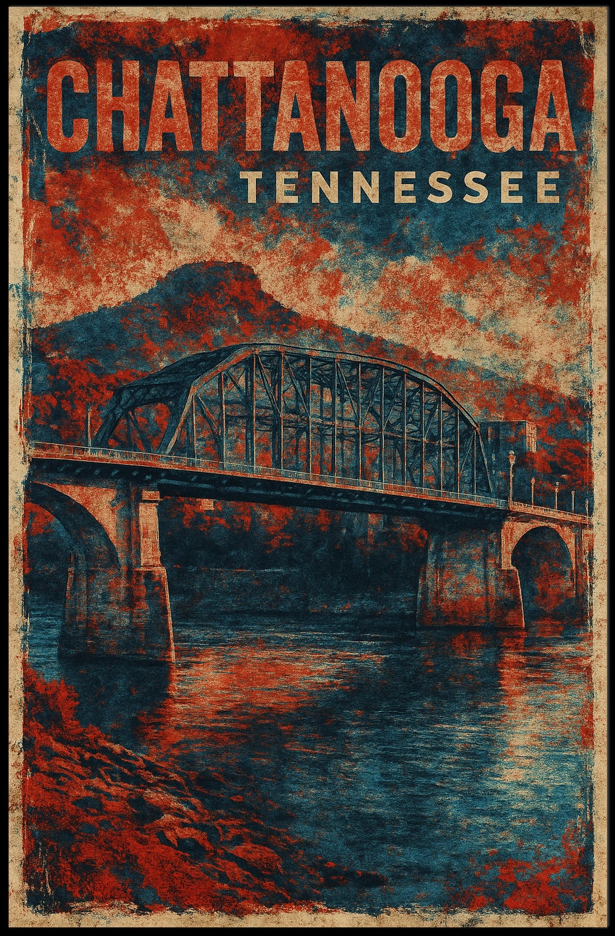Chattanooga, Tennessee Poster