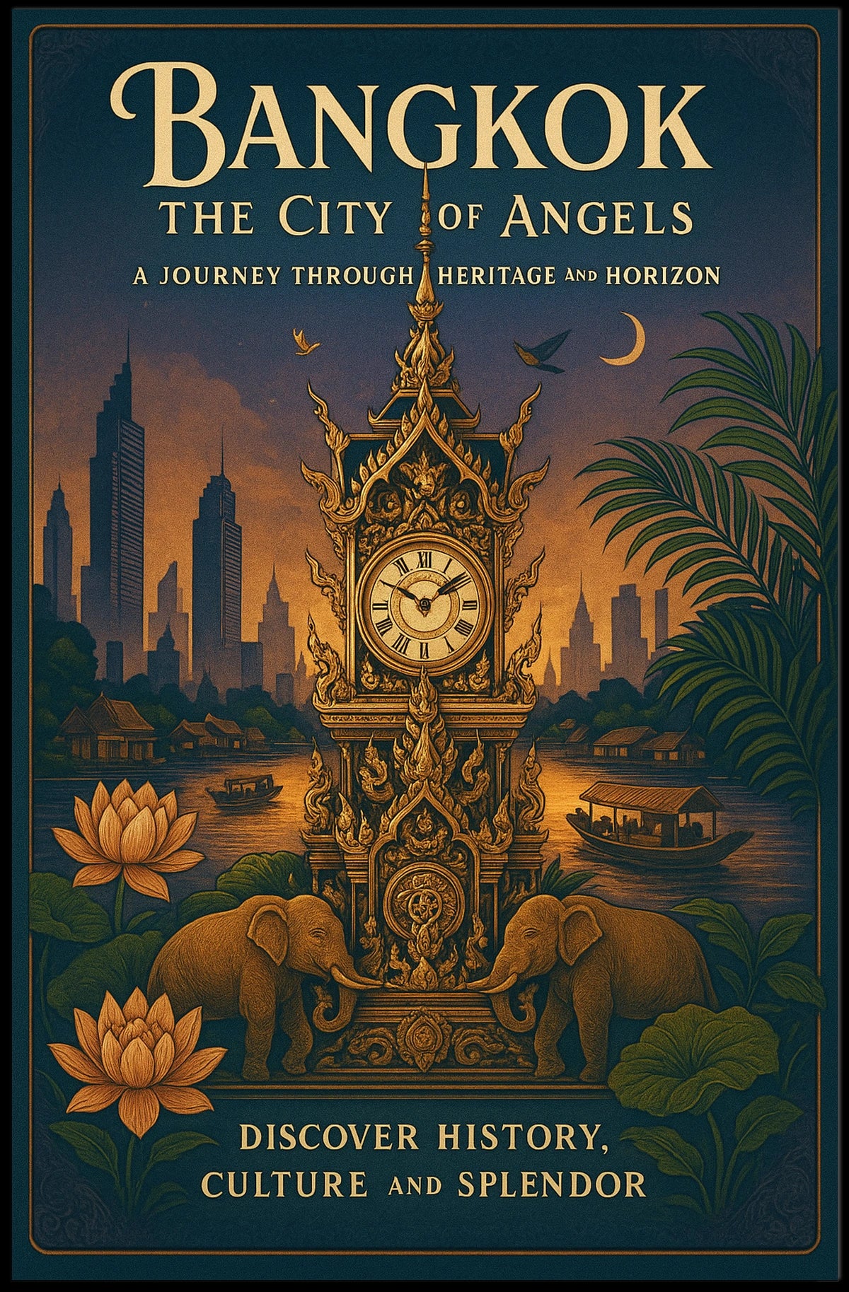 Bangkok The City of Angels Poster