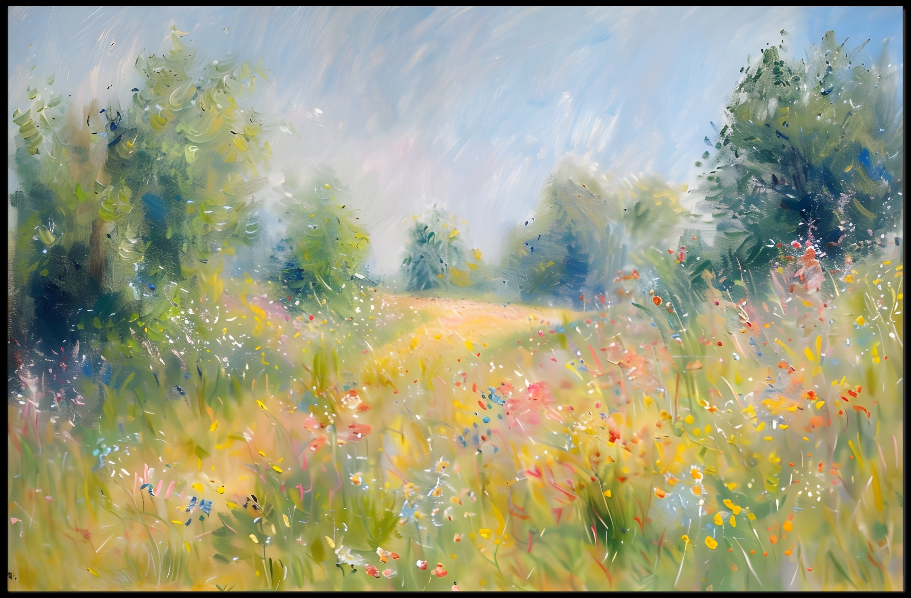 Serene Meadow Poster