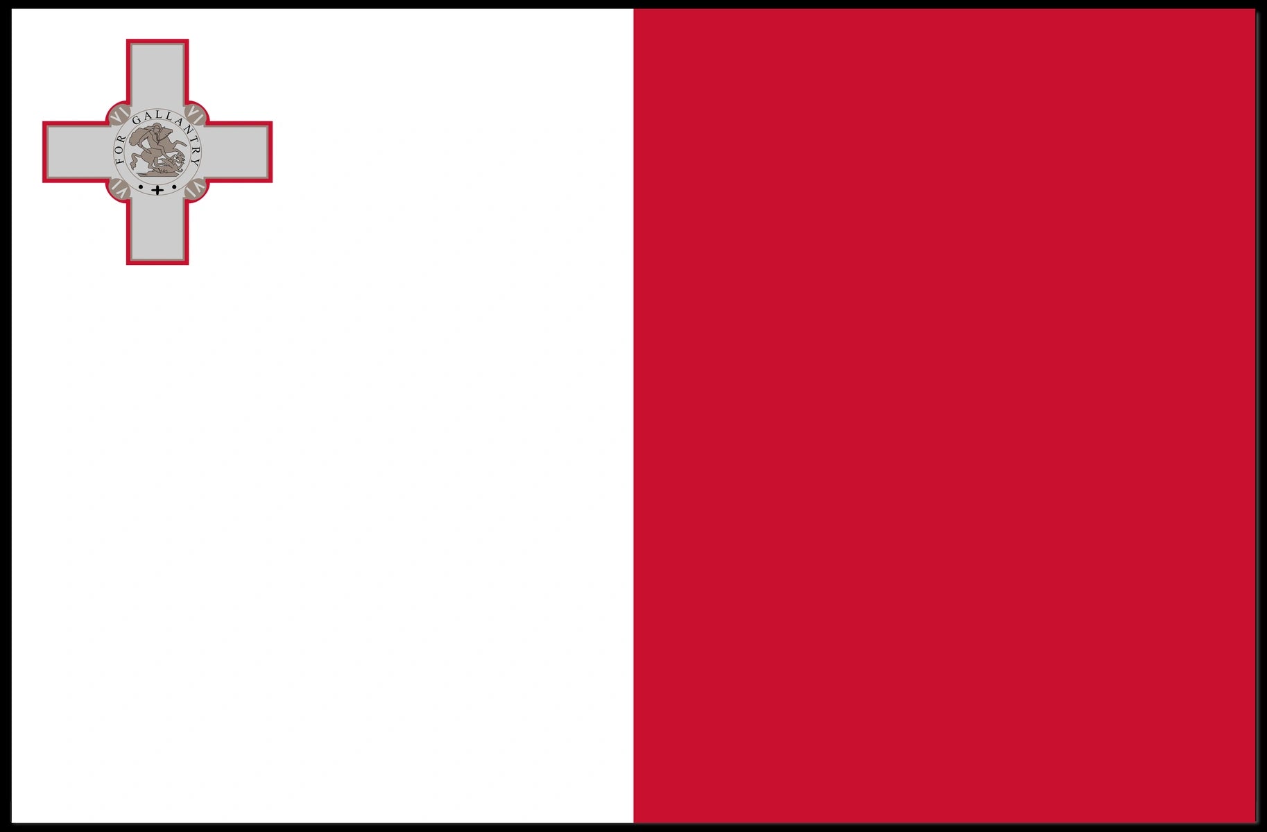 Malta Flag Poster