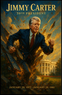 Jimmy Carter 39th President Poster
