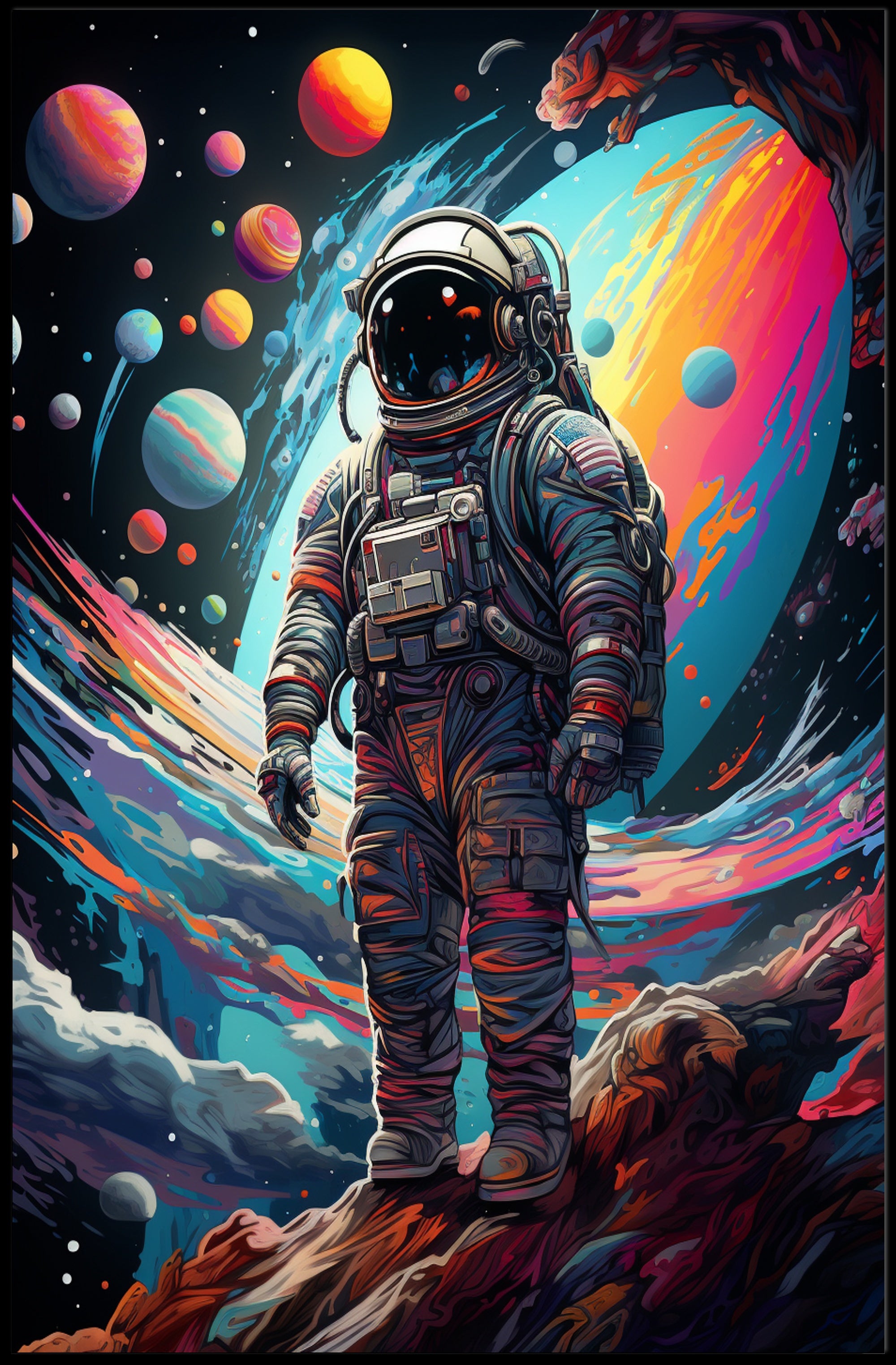 Cosmic Explorer Poster PosterGoat